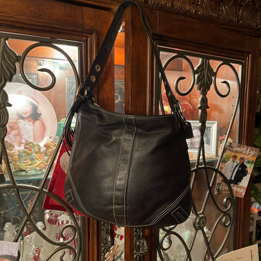 Coach large soho hobo bag